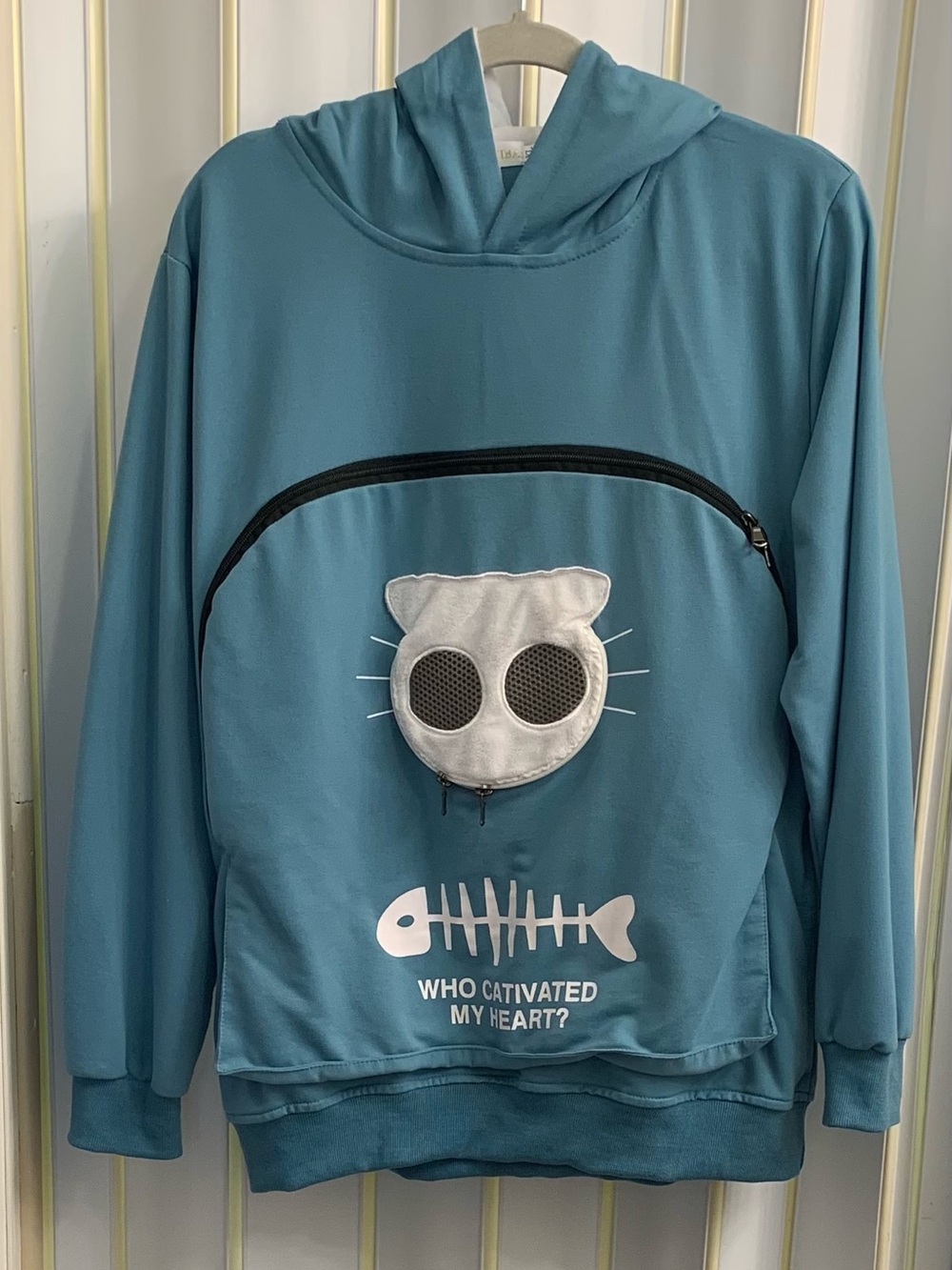 Cat Kangaroo Pet Carrier Hoodie Sweatshirt